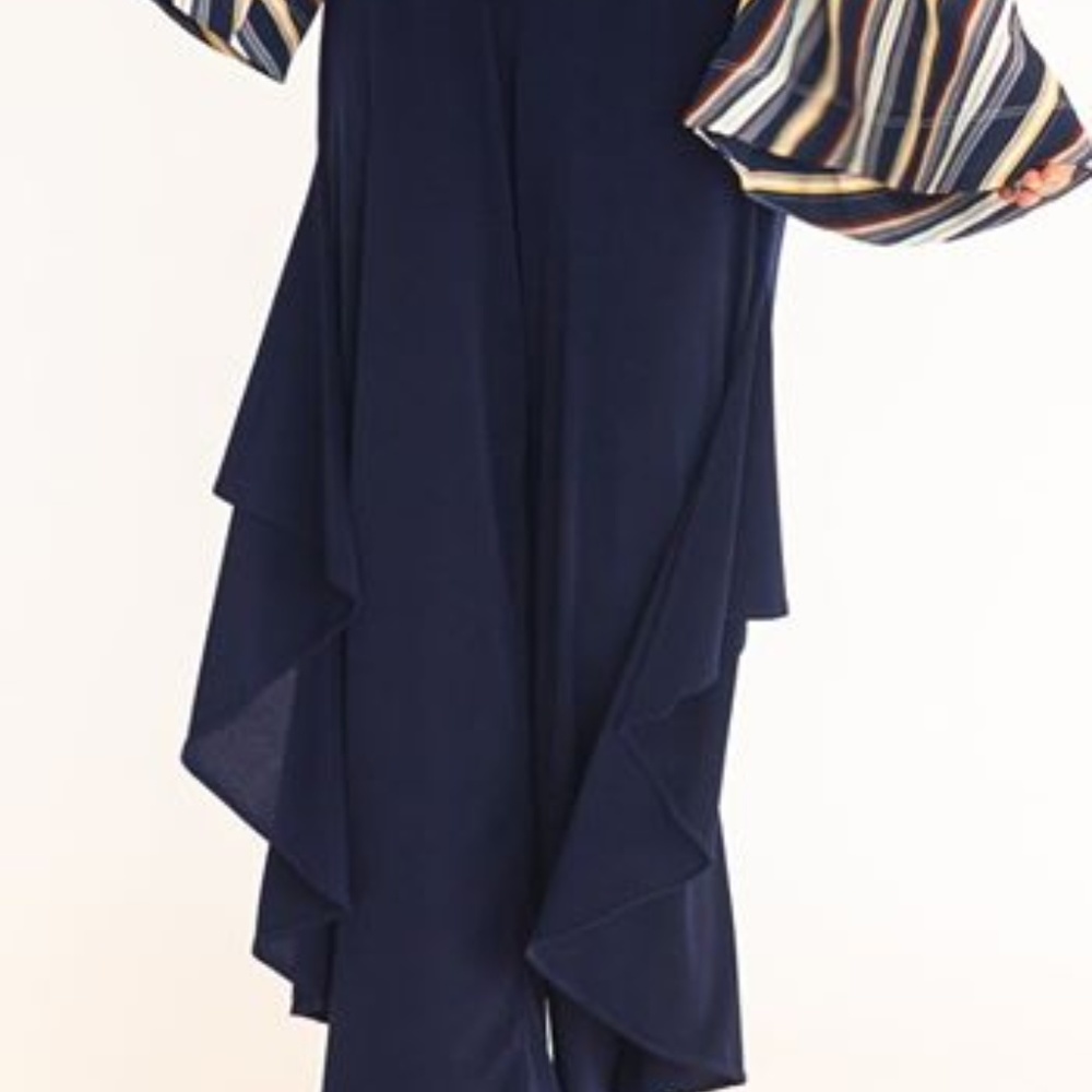 Fancy Pants - Spandex Pants with Ruffles - Picture 3 of 3